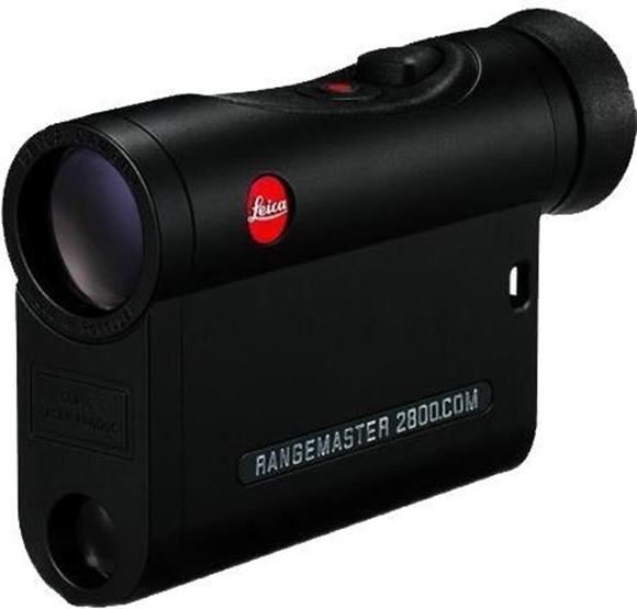 Picture of Leica Sport Optics, Rangemaster Rangefinders - CRF 2800.COM, 7x24mm, 10-2800yds (EHR Ballistics out to 1200yds), Compatible With Leica ABC Ballistic Data via Bluetooth (Smartphone or Kestrel), HDC Multicoating, LED Display, Black, CR2 3V