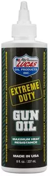 Picture of Lucas Oil - Extreme Duty Gun Oil, Maximun Heat Resistance, 8 Fl. Oz. / 237ml, Bottle