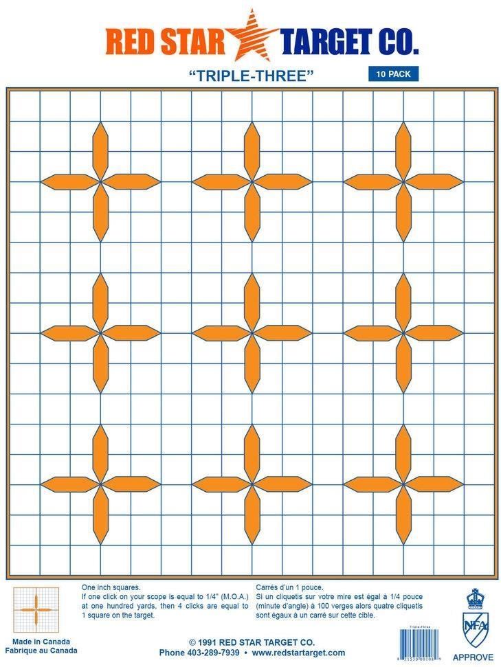 Red Star Colour Targets. Reliable Gun: Firearms, Ammunition & Outdoor ...