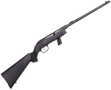Picture of Savage Arms Model 64 F Takedown Rimfire Semi-Auto Rifle - 22 LR, 16.5", Satin Blued, Black Synthetic, 10rds, With Carry Bag