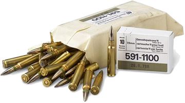 Picture of Swiss Army Surplus Rifle Ammunition
