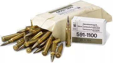 Swiss Army Surplus Rifle Ammunition — Reliable Gun