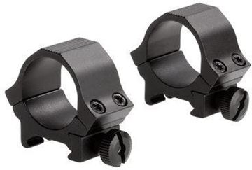 Picture of Sun Optics USA Mounting Systems - Sport Rings, 1", Low, Matte Black, Standard Dovetail (Weaver)