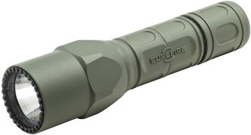 Picture of SureFire G2X Pro Foliage Green LED Flashlight - 600Lumens, 6 Volts, Dual-output tailcap click switch, 2x123A  (included)