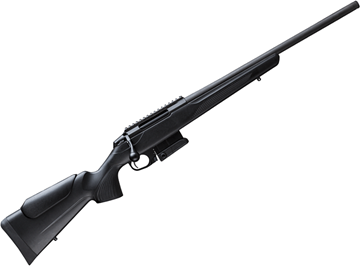 Picture of Tikka T3X Compact Tactical Rifle (CTR) Bolt-Action Rifle - 6.5 Creedmoor, 20", Matte Black, Semi-Heavy Contour, Threaded, Black Glass-Fiber Reinforced Copolymer Polypropylene Stock w/Varmint Cheek Piece, 10rds, Picatinny-Rail
