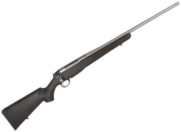 Picture of Tikka T3X Lite Bolt Action Rifle - 223 Rem, 22.4", Stainless Finish, Black Modular Synthetic Stock, Standard Trigger, 4rds, No Sights