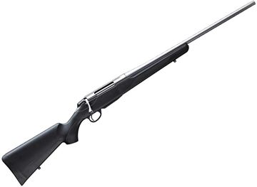 Picture of Tikka T3X Lite Bolt Action Rifle - 243 Win, 22.4", 1-10 Twist, Stainless Finish, Light Hunting Contour, Black Modular Synthetic Stock, 3rds, No Sight, Standard Trigger