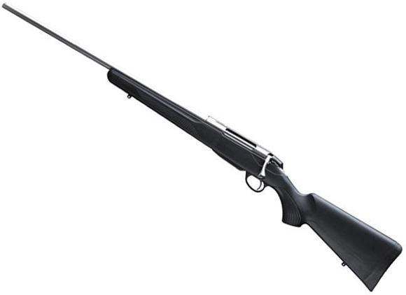 Picture of Tikka T3X Lite Bolt Action Rifle - 30-06 Sprg, Left Hand, 22.4", 1-11Twist, Stainless Steel Finish, Black Modular Synthetic Stock, Standard Trigger, 3rds, No Sights