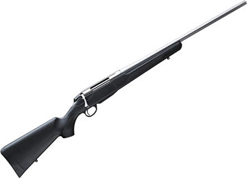 Picture of Tikka T3X Lite Bolt Action Rifle - 300 Win, 24.3", 1-11 Twist, Stainless Steel Finish, Black Modular Synthetic Stock, Standard Trigger, 3rds, No Sights