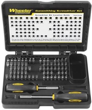 Picture of Wheeler Engineering Gunsmithing Supplies Screwdriver Sets - 72 Piece Professional Gunsmithing Screwdriver Set
