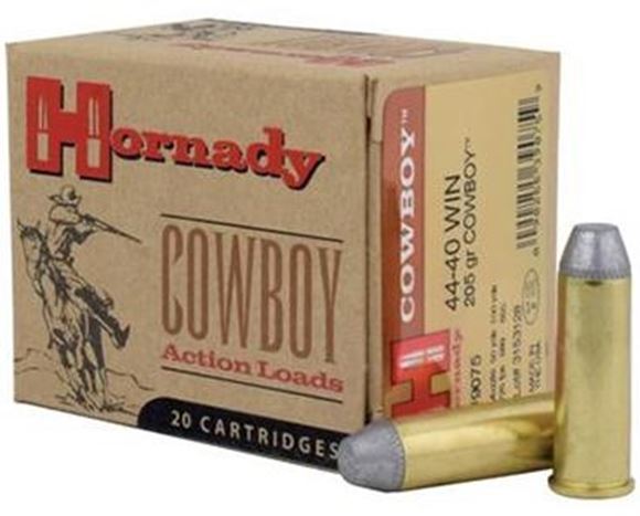 Picture of Hornady Cowboy Handgun Ammo - 44-40 Win, 205Gr, Cowboy, 20rds Box
