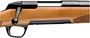 Picture of Browning X-Bolt Medallion Maple Bolt Action Rifle - 6.5 Creedmoor, 22", Polished Blued, Sporter Contour, Muzzle Brake, Polished Blued Engraved Receiver, Gloss AAA Maple Stock w/Rosewood Forend & Pistol Grip Cap, 4rds, Adjustable Feather Trigger