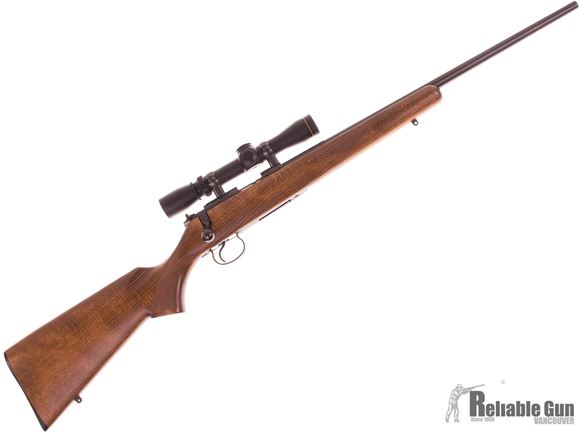 Picture of Used CZ 455 American Bolt Action Rifle, .17 HMR, Beech Wood Stock, Leupold 2-7x33mm Rimfire Scope, 1 x 5rd Mag, Excellent Condition