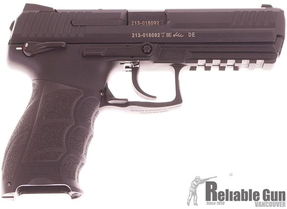 Picture of Used Heckler & Koch (H&K) P30LS V1 Light LEM DAO Double Action Semi-Auto Pistol - 9mm, 4.44", Blued, Polymer, 2x10rds, Fixed Sight, Original Box, Excellent Condition