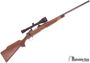 Picture of Used Remington 700 BDL Varmint Bolt Action Rifle, 22-250, 24'' Heavy Barrel, Oil Finish Walnut Stock (Minor Scratches on Top of Cheek Piece) Leupold VX-2 4-12x50 CDS Scope, Very Good Condition