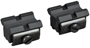 Picture of Weaver Mounting Systems, T-22 Base Pair Converter - T22 Base Pair, 3/8" Grooved Receivers to Weaver Bases