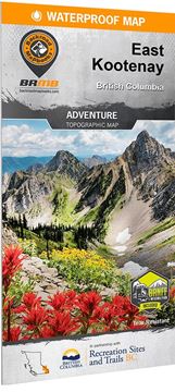 Picture of Backroad Mapbooks, Backroad Mapbooks - East Kootenay BC Map, 2nd Edition (BC)