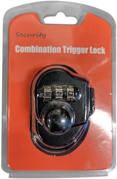 Picture of Vision Industry  - Gun Combination Trigger Lock, Black, Push Button Style