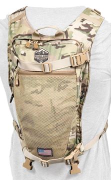 Picture of Alaska Guide Creations Hydration Packs - Stalker Backpack Add On, Multi-Cam Camo, Fits Up To 3L Bladder(Not Included)