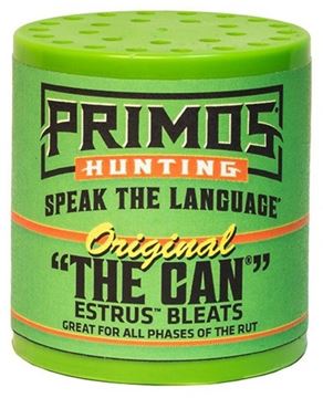 Picture of Primos Hunting Accessories - Game Calls, "The Original Can", Estrus Bleats, For Whitetail, Blacktail and Mule Deer