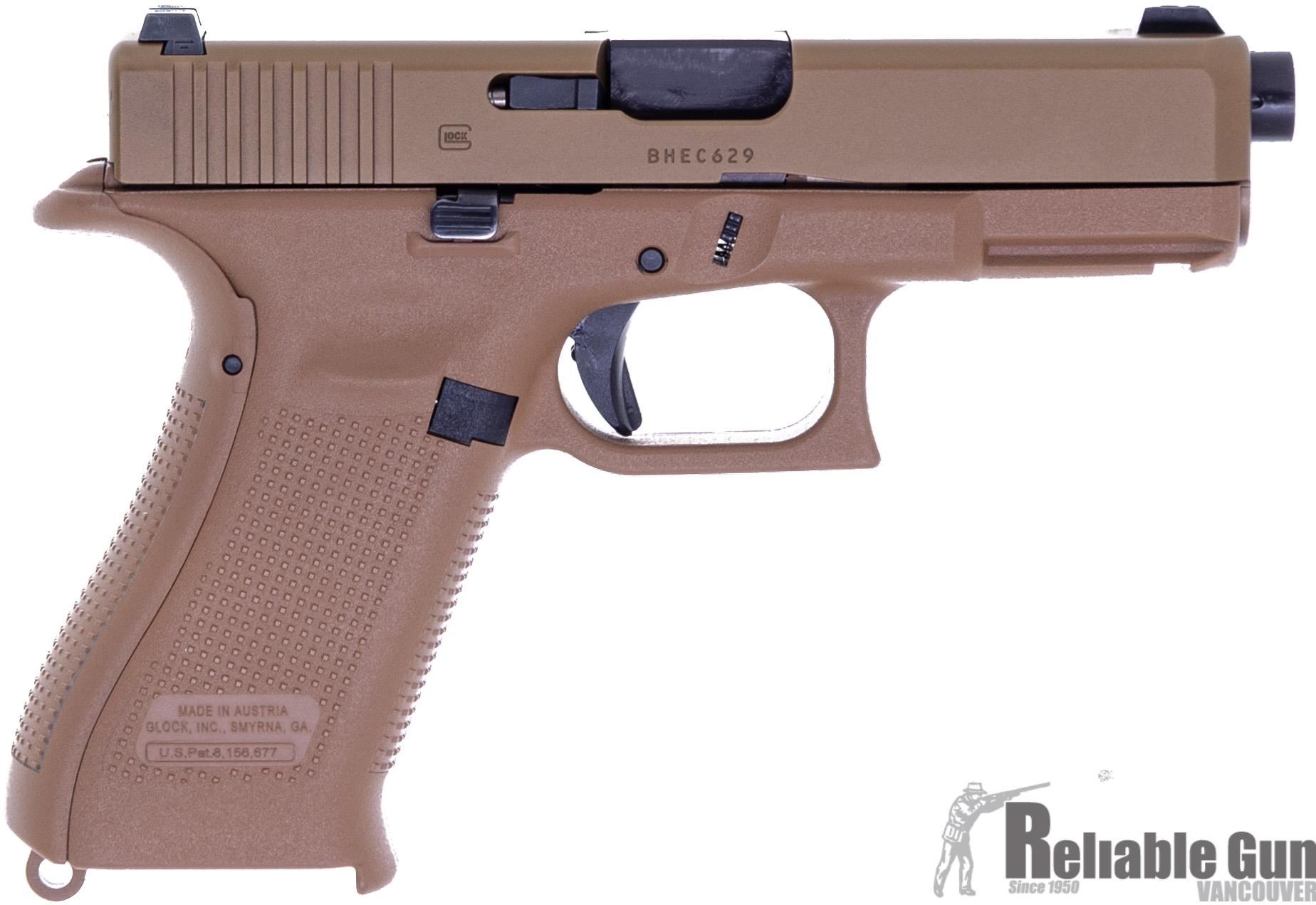 Used Glock 17 Gen 3 9mm - FDE Frame & Slide, Trijicon HD Yellow Sights ...