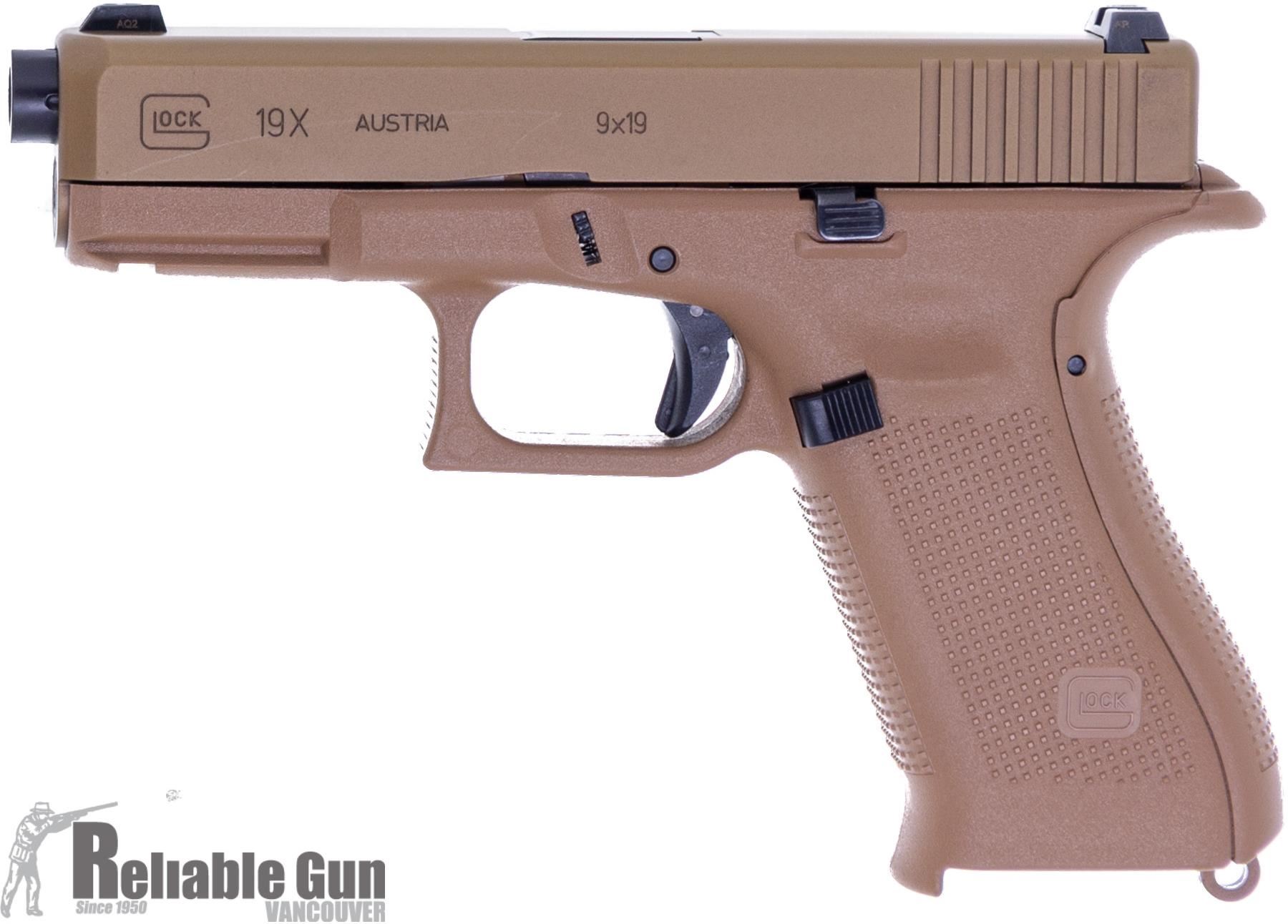 Used Glock 17 Gen 3 9mm - FDE Frame & Slide, Trijicon HD Yellow Sights ...