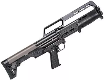 Picture of Kel-Tec KS7 Pump-Action Shotgun - 12Ga, 3", 18-1/2", Parkerized, Black Synthetic Stock, Raised Grip Sight, Fiber Optic Front Sight, 6rds