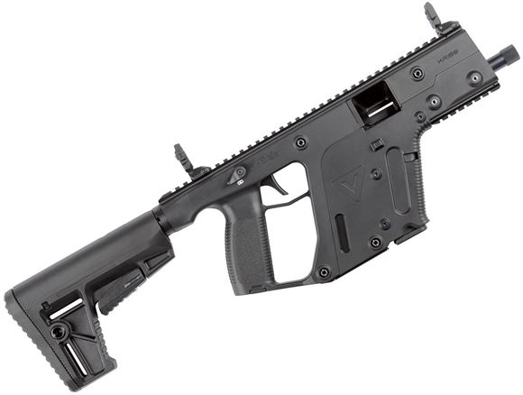 Picture of KRISS Vector Gen II SBR Semi-Auto Carbine - 45 ACP, 5.5", Black, M4 Stock Adaptor w/Defiance M4 Stock, 10rds, Flip Up Front & Rear Sights, Thread Muzzle