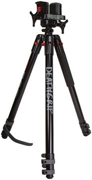 Picture of Bog Shooting Accessories, Shooting Rest - Deathgrip Series, Black, Clamping Tripod, 22" - 50", Tilting Head, 8.5lbs