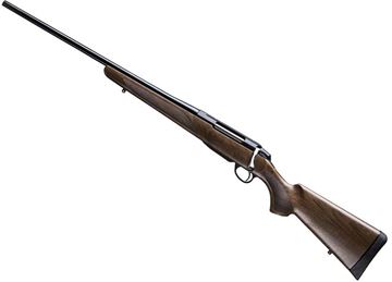 Picture of Tikka T3X Hunter LH Bolt Action Rifle - 308 Win, 22.4", Blued, Matte Oiled Walnut Stock, Left Hand, Hunting Contour Barrel, 3rds, No Sights