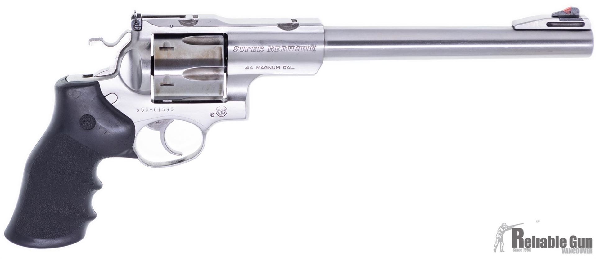 Used Ruger Super Redhawk Double Action Revolver, 44 Rem Mag, 9.5