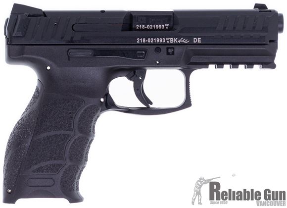 Picture of Used H&K SFP9 Semi-Auto Striker Fire Pistol - 9mm, Adjustable Grips, 3-Dot Night Sights, Front Serrations, 2 Magazines, Original Box And Accessories, Excellent Condition (Unfired)
