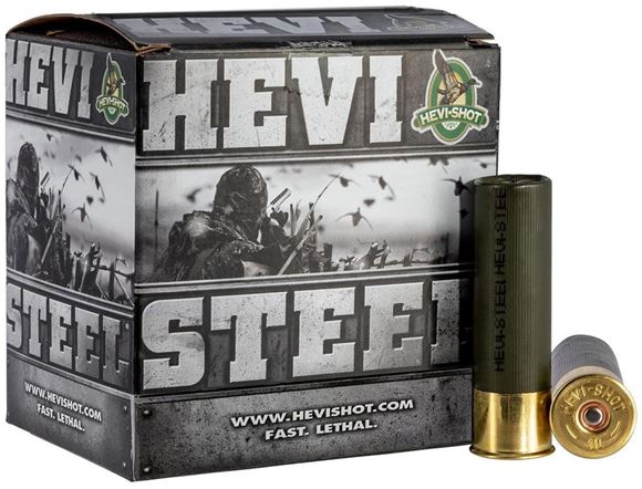 Picture of HEVI-Shot HEVI-Steel Waterfowl Shotgun Ammo - 12ga, 3", BB, 1-1/4oz, 1500fps, 250rds Case