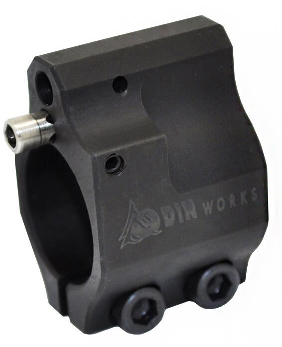 Odin Works Adjustable Gas Block Low Profile, .750 Barrel, Carbon