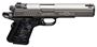 Picture of Browning 1911-380 High Grade/High Grade Semi-Auto Pistol - 380, Stainless Slide w/ Engraving, Compact, Black Pearl Grips, Steel 3-Dot Sight, 2x8rds
