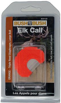 Picture of Bush in the Bush Elk Calls, Series II - Orange, Triple Reed, Large Bull