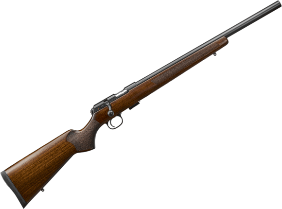 Picture of CZ 457 Varmint Bolt-Action Rifle - 17 HMR, 20", Heavy Barrel, Cold Hammer Forged, Walnut Target Stock, Adjustable Trigger, 5rds