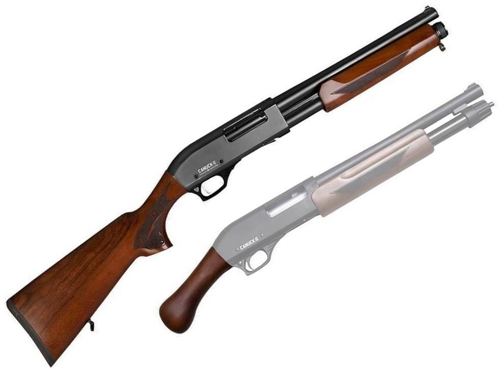 Canuck Regulator/Defender Combo Pump Action Shotgun 12ga, 3", 14