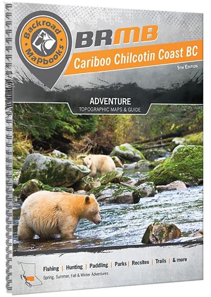 Picture of Backroad Mapbooks, Backroad Mapbook - British Columbia, Caribou Chilcotin Coast BC, Western Canada, 5rd Edition