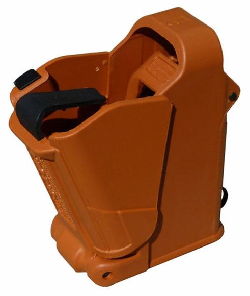 Picture of MagLULA Pistol Mag Loaders - UpLULA, 9mm To 45 ACP, Orange