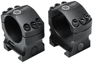 Picture of Modular Driven Technologies (MDT) - Elite Scope Ring Set, 30mm, 1.25", High, W/ Bubble Level