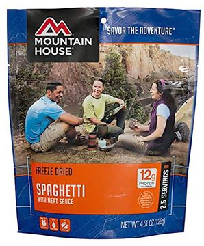 Picture of Mountain House Freeze Dried Food - Spaghetti w/ Meat Sauce