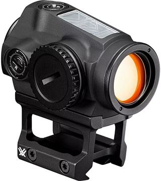 Picture of Vortex Optics, SPARC SOLAR Red Dot -2 MOA Reticle, 1/2 MOA Adjustment, 12 Variable Illumination Settings, NV Compatible, Auto D-TEC Switching from Battery to Solar, Matte Black, Shockproof