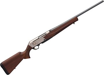 Picture of Browning BAR MK3 Oil Finish Semi-Auto Rifle, 7mm Rem Mag, 24", Sporter Contour, Hammer Forged, Polished Blued, Matte Nickel Aluminum Alloy Receiver w/Laser with Gold Engraving, Oil Finish Grade II Turkish Walnut Stock, 3rds