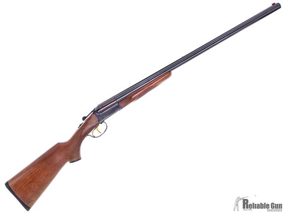 Picture of Used Stoeger Industries IGA Uplander Field Side-by-Side Shotgun - 12Ga, 3", 28", Blued,Walnut Stock, (IC,M), Double Trigger, Very Good Condition