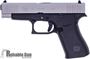 Picture of Used Glock 48 Gen5 Standard Safe Action Semi-Auto Pistol - 9mm, 4.173, Black Frame & Silver Slide, Fixed Sights, Slimline, Front Serrations, 2 Mags, Original Box, Excellent Condition