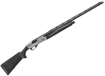 Picture of Benelli ETHOS Super Sport Semi-Auto Shotgun - 12Ga, 3", 30" Vented, Gloss Blued, Engraved Nickel-Plated Receiver, Carbon Fiber Finish Stock w/ Comfortech 3, Vented Rib, 4rds, Red-Bar Front & Metal Mid Bead Sights, Flush Crio Chokes (C,IC,M,IM,F)