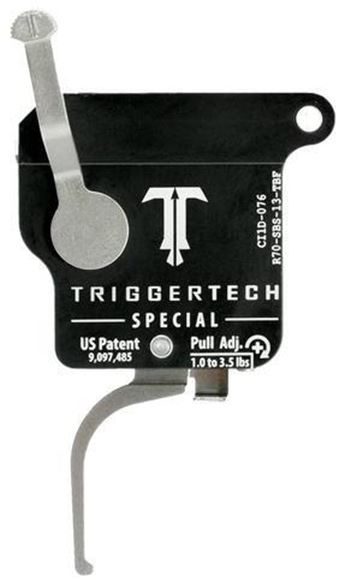 Picture of Trigger Tech, Remington 700 Trigger - Special Frictionless Trigger, Flat, Single Stage, 1-3.5 lbs, Stainless