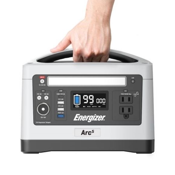 Picture of Energizer Arc5 Lithium Ion 550W 110V AC Power Station
