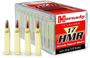 Picture of Hornady Rimfire Ammo - 17 HMR, 20Gr, HP XTP, 50rds Box